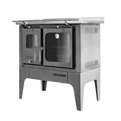 Cocina A Leña Europea S800-G Alcazar3#Gris