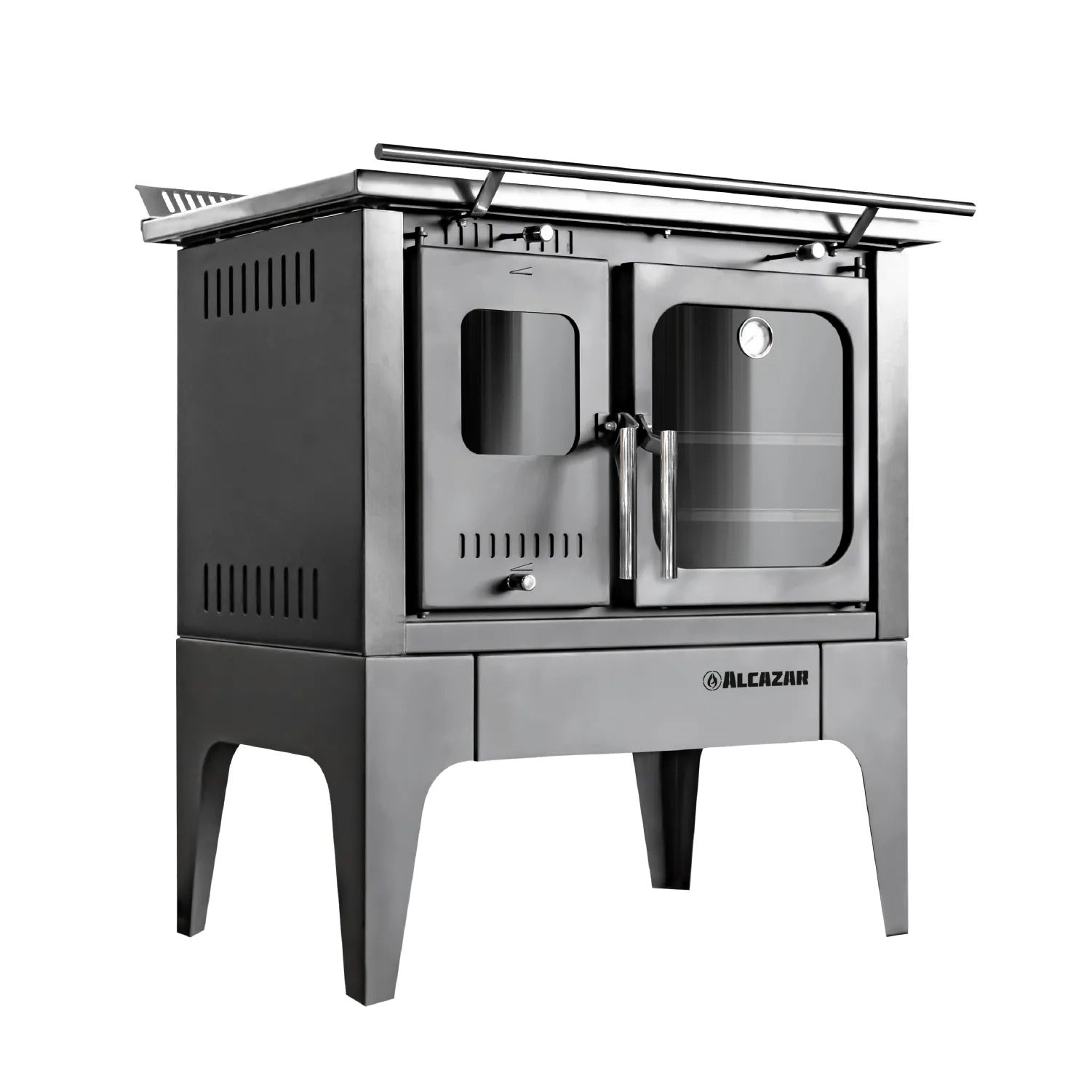 Cocina A Leña Europea S800-G Alcazar8#Gris