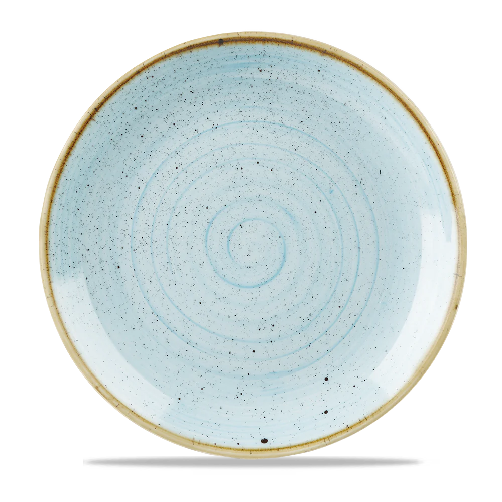 Plato Stonecast Duck Egg Azul 32 Cms Churchill