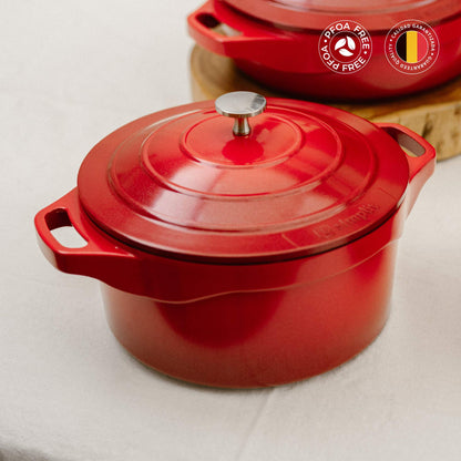 Olla Antiadherente 24cm Toulouse Simplit14#Rojo