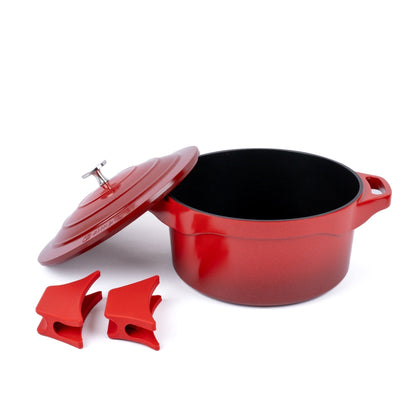 Olla Antiadherente 24cm Toulouse Simplit5#Rojo