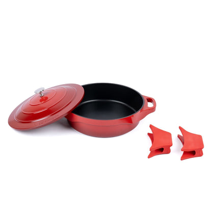Olla Caserola Antiadherente 28cm Toulouse Simplit11#Rojo