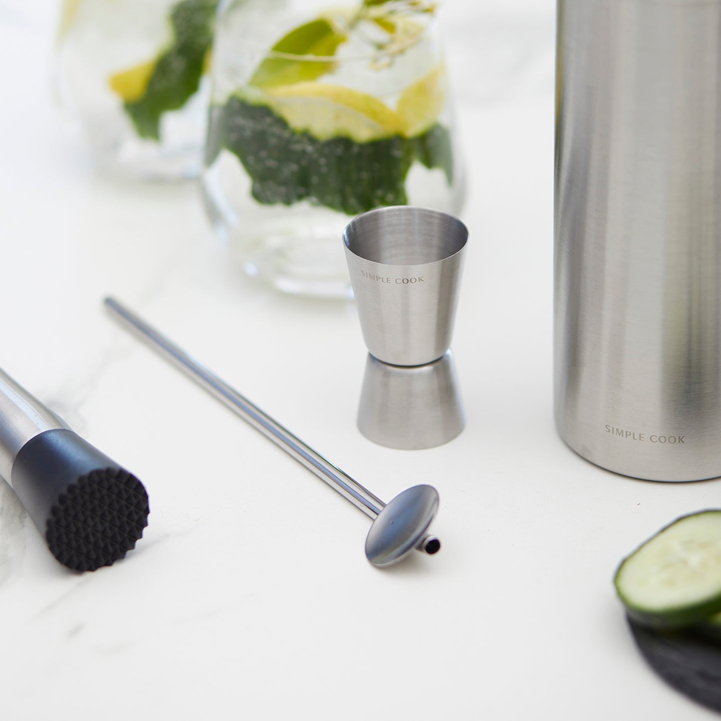 Coctelera & Set de Mixología Essential Simple Cook