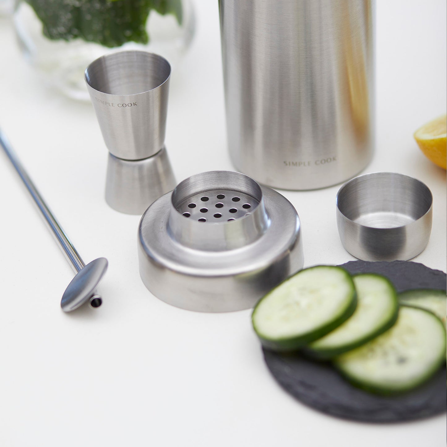 Coctelera & Set de Mixología Essential Simple Cook