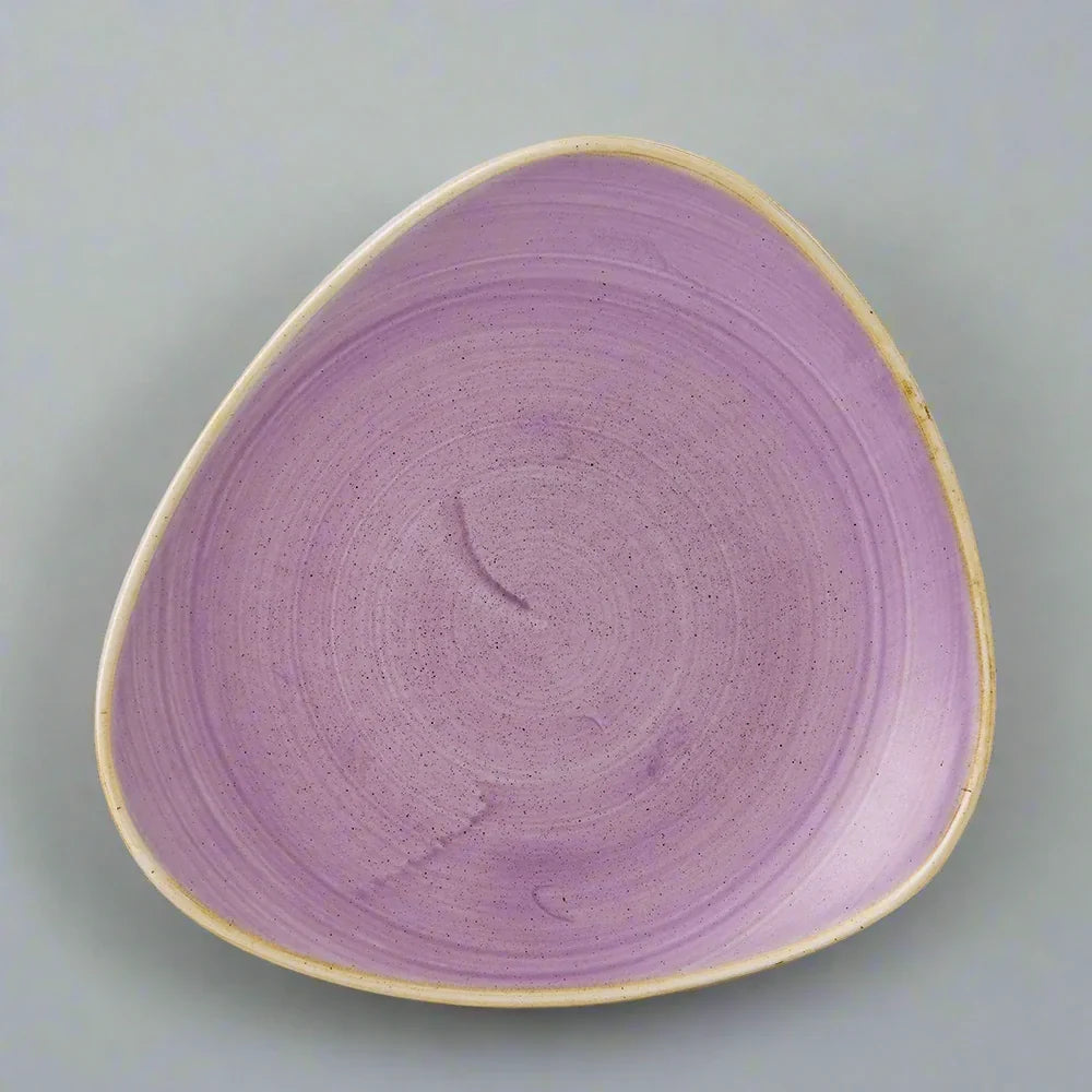 Plato Stonecast Lavanda 22 Cms Churchill2#Morado