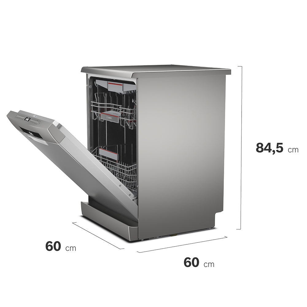 Serie 6 Lavavajillas de libre instalación 60 cm Acero cepillado antihuellas SMS6ZCI08E Bosch3#Sin color