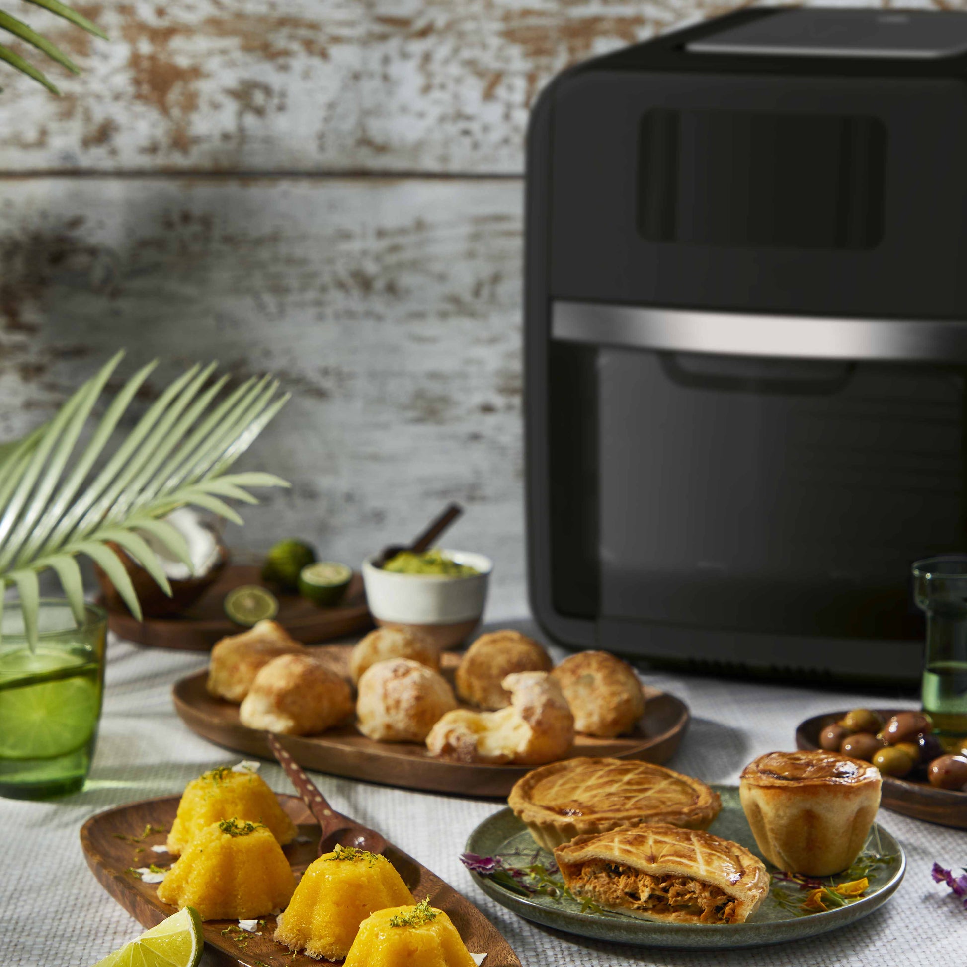 Horno Freidora De Aire Easy Fry 11Lts 9 En 1 Moulinex4#Negro