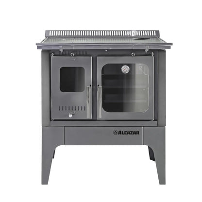 Cocina A Leña Europea S900 Alcazar8#Gris