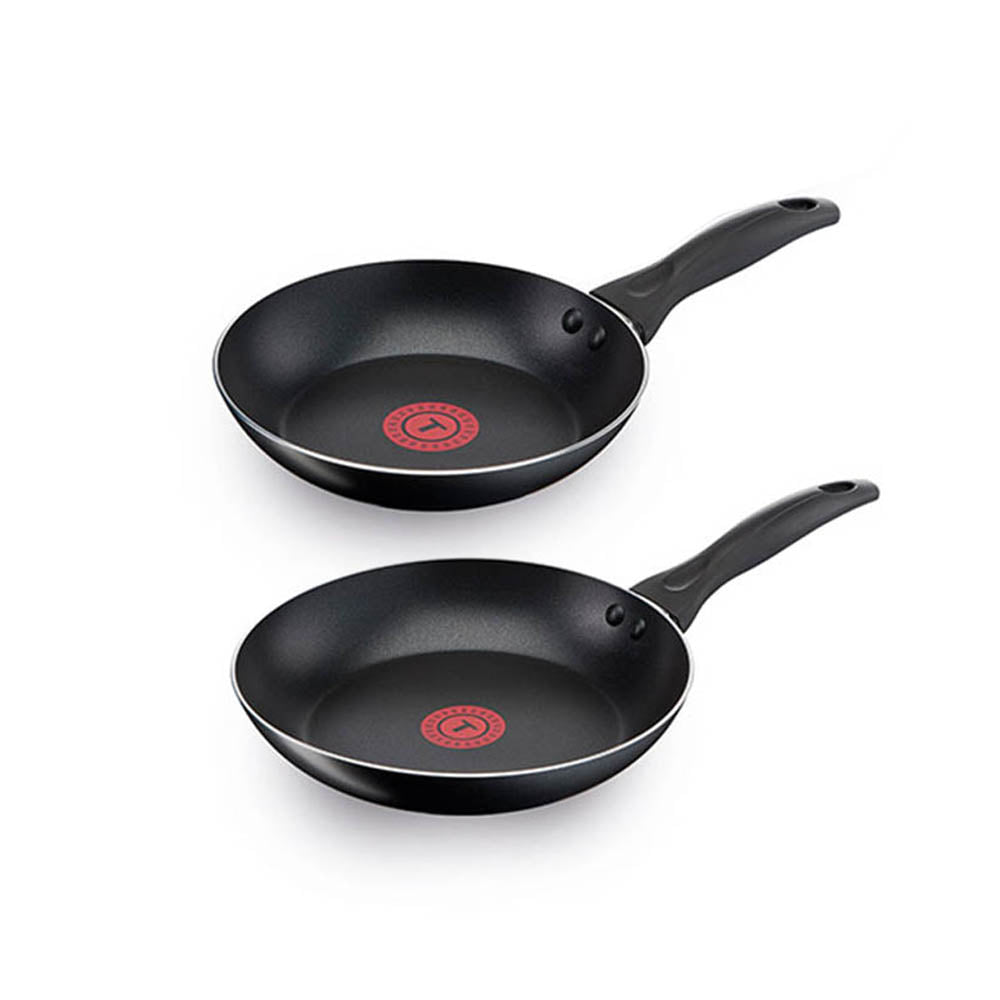 Set 2 Sartenes 20/26cm Easy Cook Tefal1#Negro