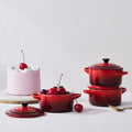 Set 4 Mini Cocotte 10 Cm Le Creuset1#Rojo