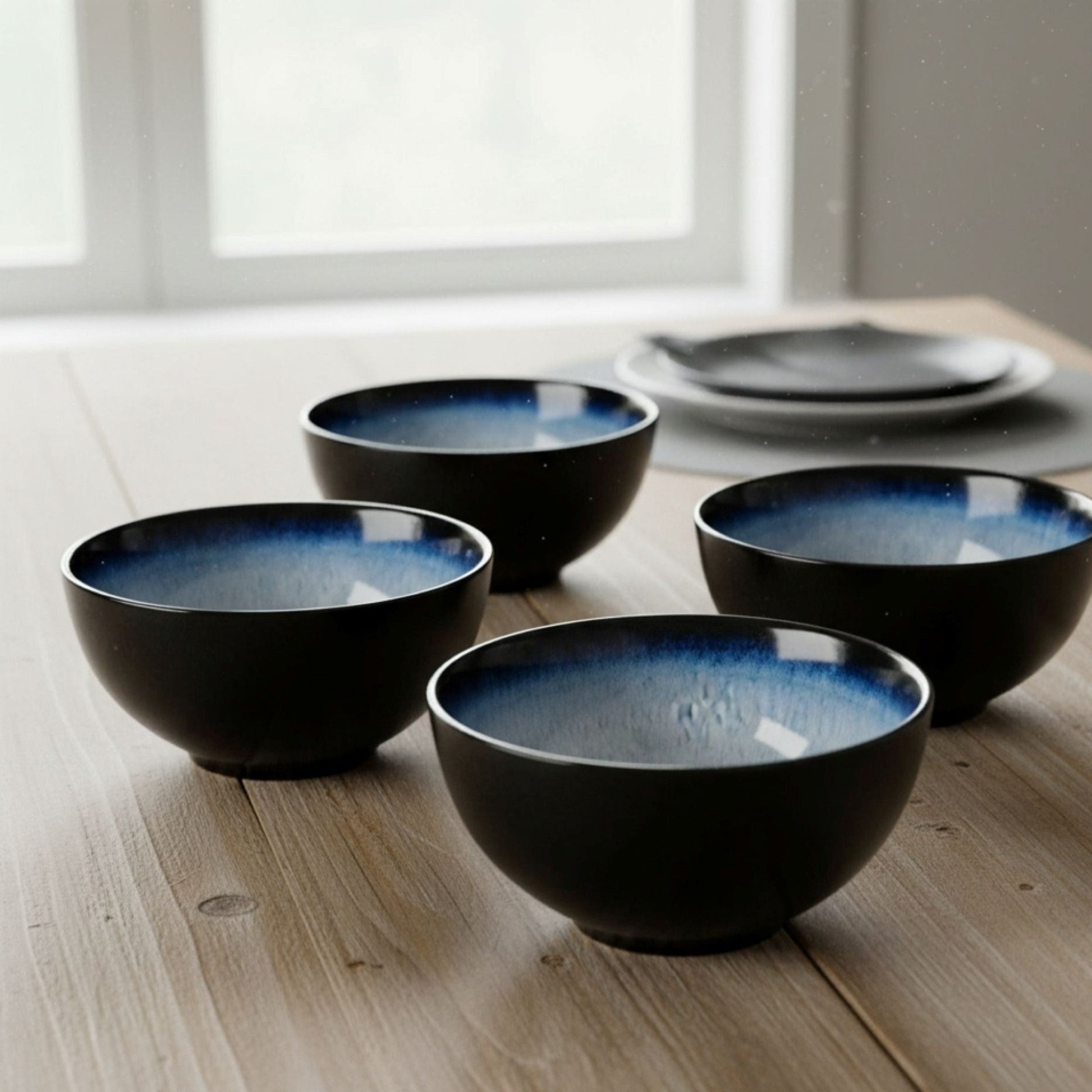 Set 4 Bowls Cerámica Roma Decoexpress1#Azul