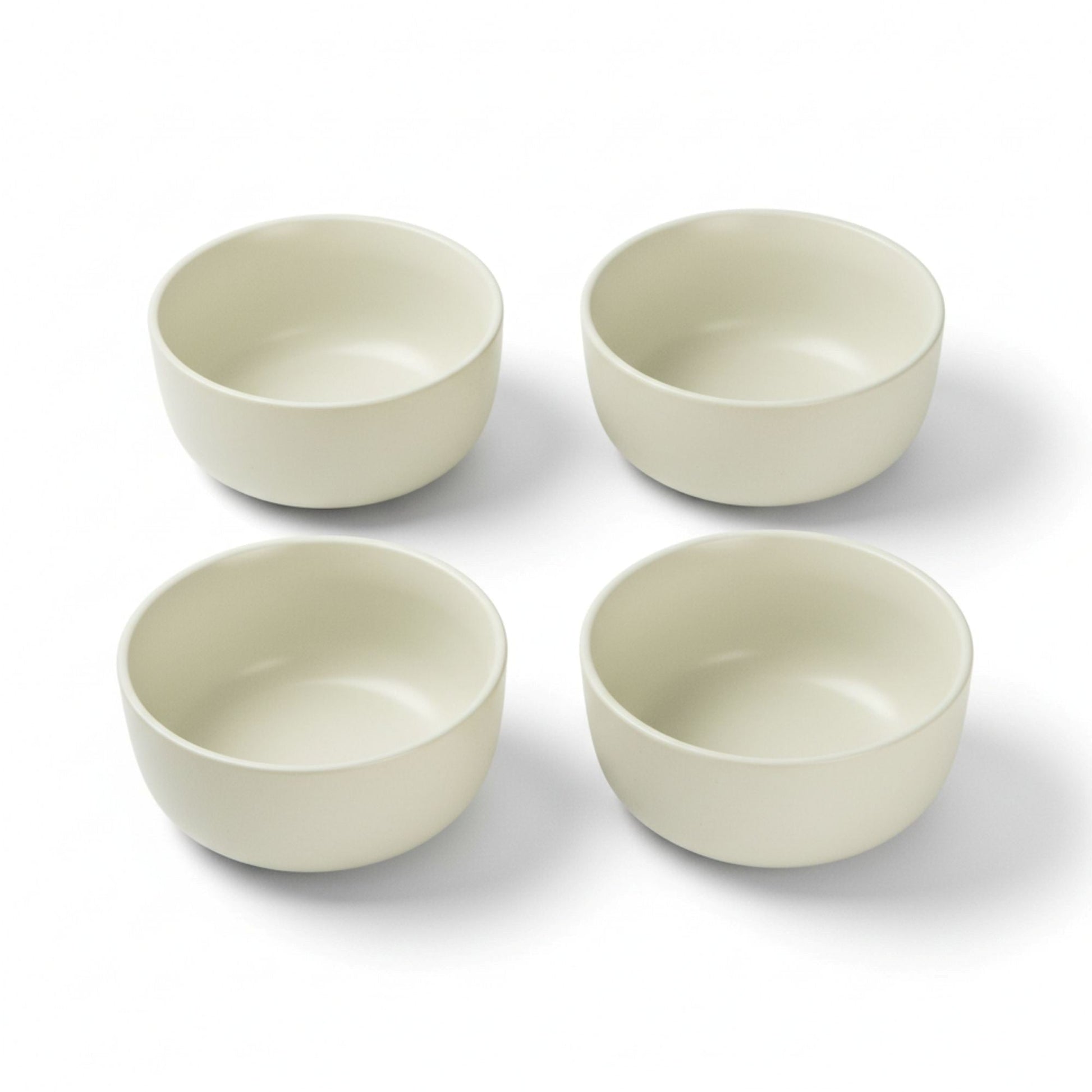 Set 4 Bowls Cerámica Melimoyu Decoexpress9#Marfil