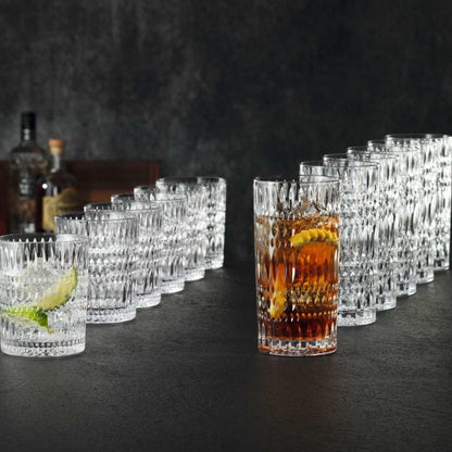 Set 12 Vasos Ethno - 6 Cortos Y 6 Largos1#Sin color