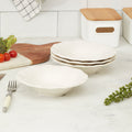 Set 4 Bowls Flores 20,4 Cm Klapp1#Blanco