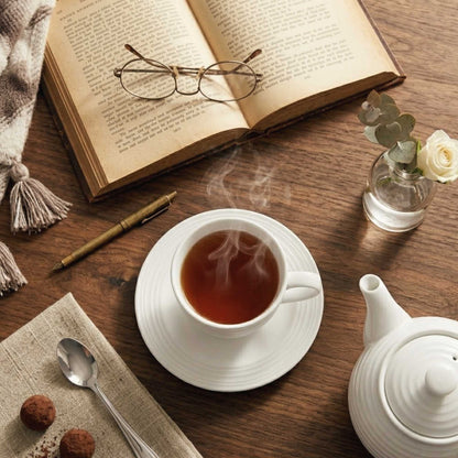Set 6 Tazas + 6 Platos TÃ© o CafÃ© Porcelana London 210 ml (12).jpg
