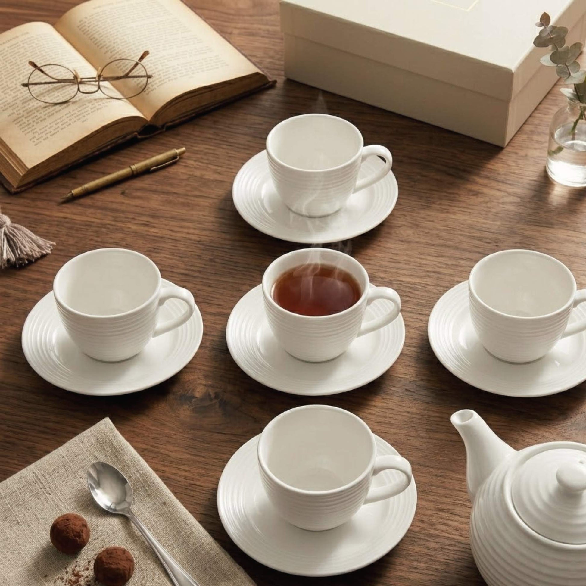 Set 6 Tazas + 6 Platos TÃ© o CafÃ© Porcelana London 210 ml (14).jpg