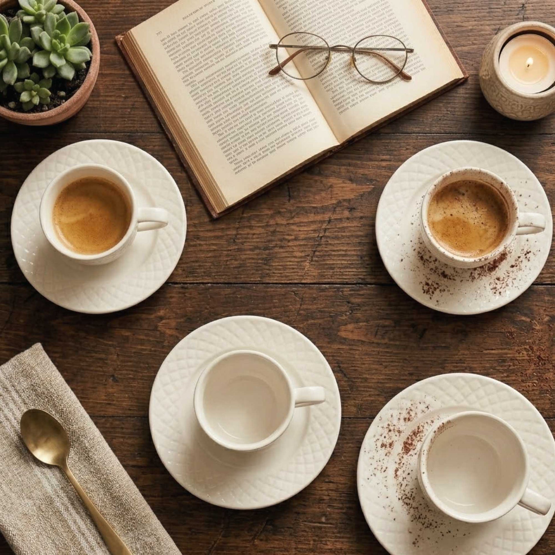 Set 6 Tazas + 6 Platos TÃ© o CafÃ© Porcelana Windsor 210 ml (12).jpg