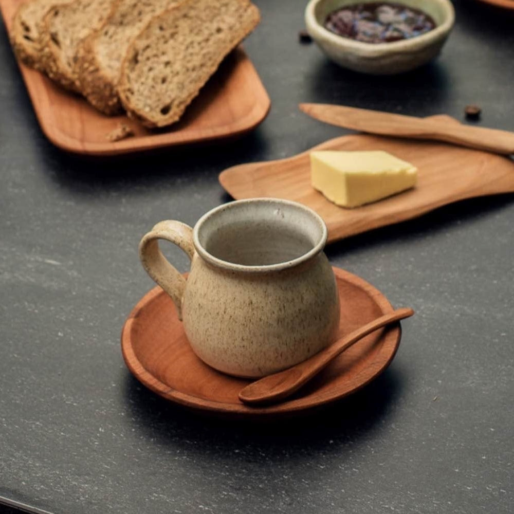 Set Tazón Desayuno Plato Más Tazón Milenaria Alerce1#Café