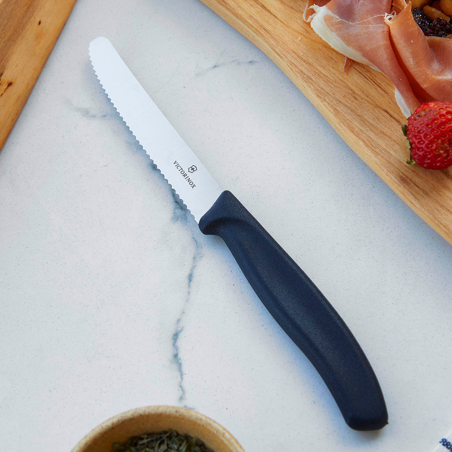 Set Cuchillos Mondadores Swiss Classic Pelador 3 Pzs Victorinox7#Negro