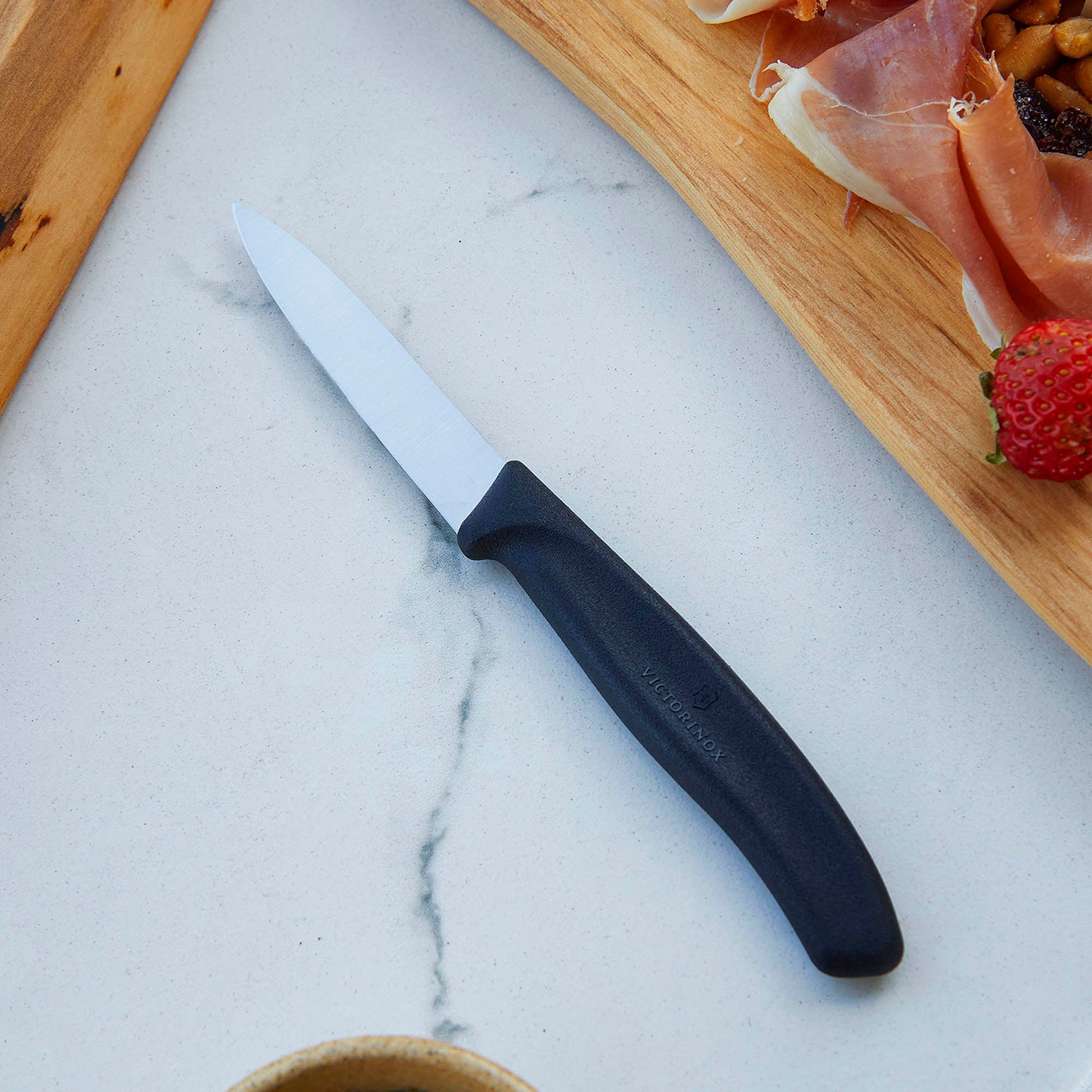 Set Cuchillos Mondadores Swiss Classic Pelador 3 Pzs Victorinox9#Negro