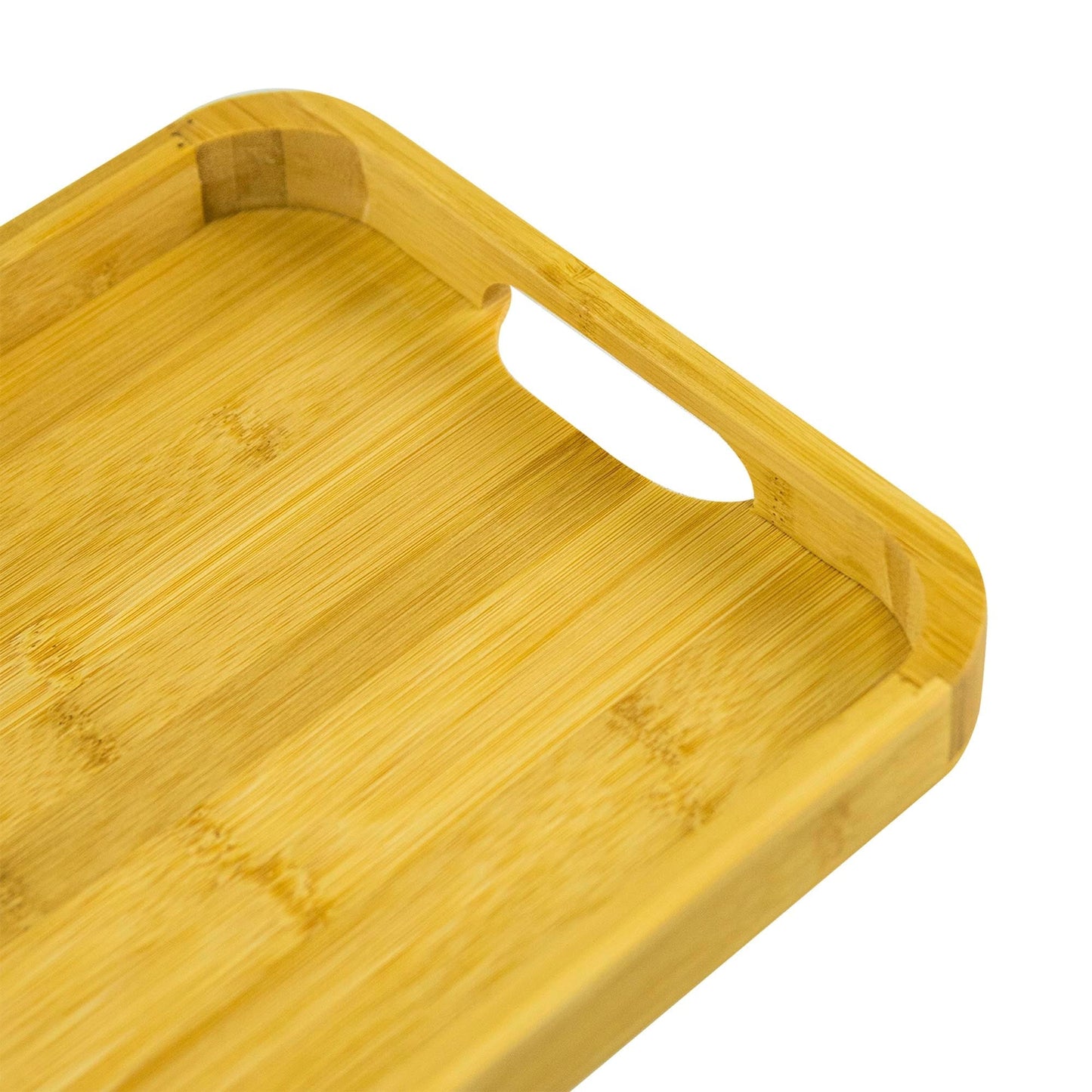 Bandeja Bamboo 38 x 28 x 3,6 Cm Decoexpress4#Madera