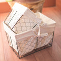 Cesto Angela 23 x 18 x15 Cm Decoexpress3#Negro