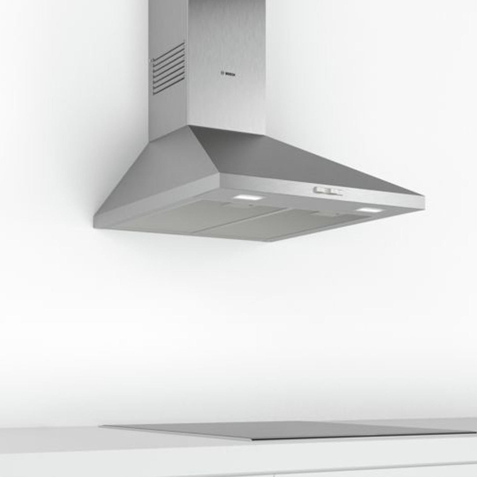 Campana de Pared DWP64BC50 60 cm 365 m3/h Bosch1#Acero