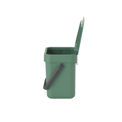 Basurero Sort & Go 3 Lts Brabantia6#Negro|Verde