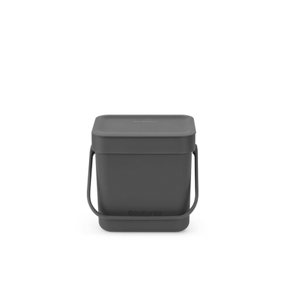 Basurero Sort & Go 3 Lts Brabantia8#Negro