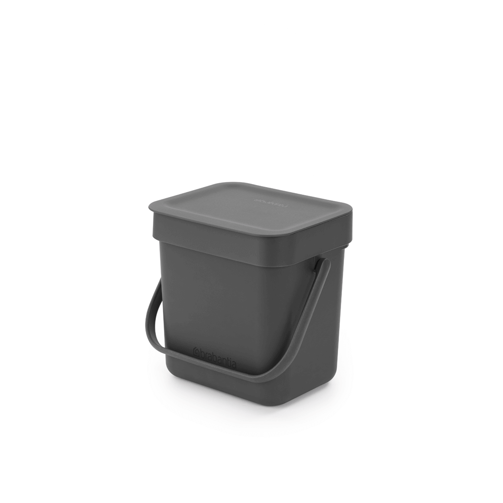 Basurero Sort & Go 3 Lts Brabantia7#Negro