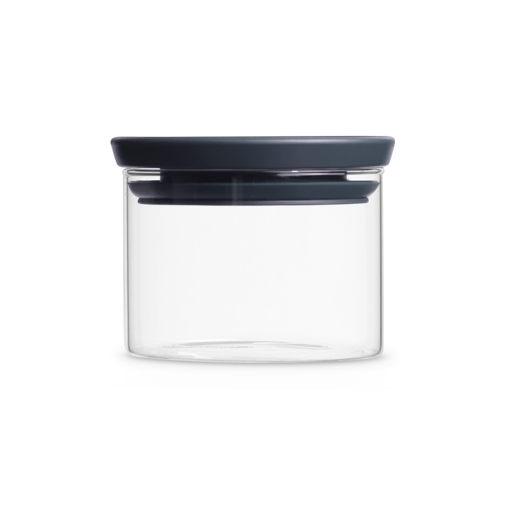 Contenedor De Vidrio Apilable 0.3 Lts Brabantia3#Gris