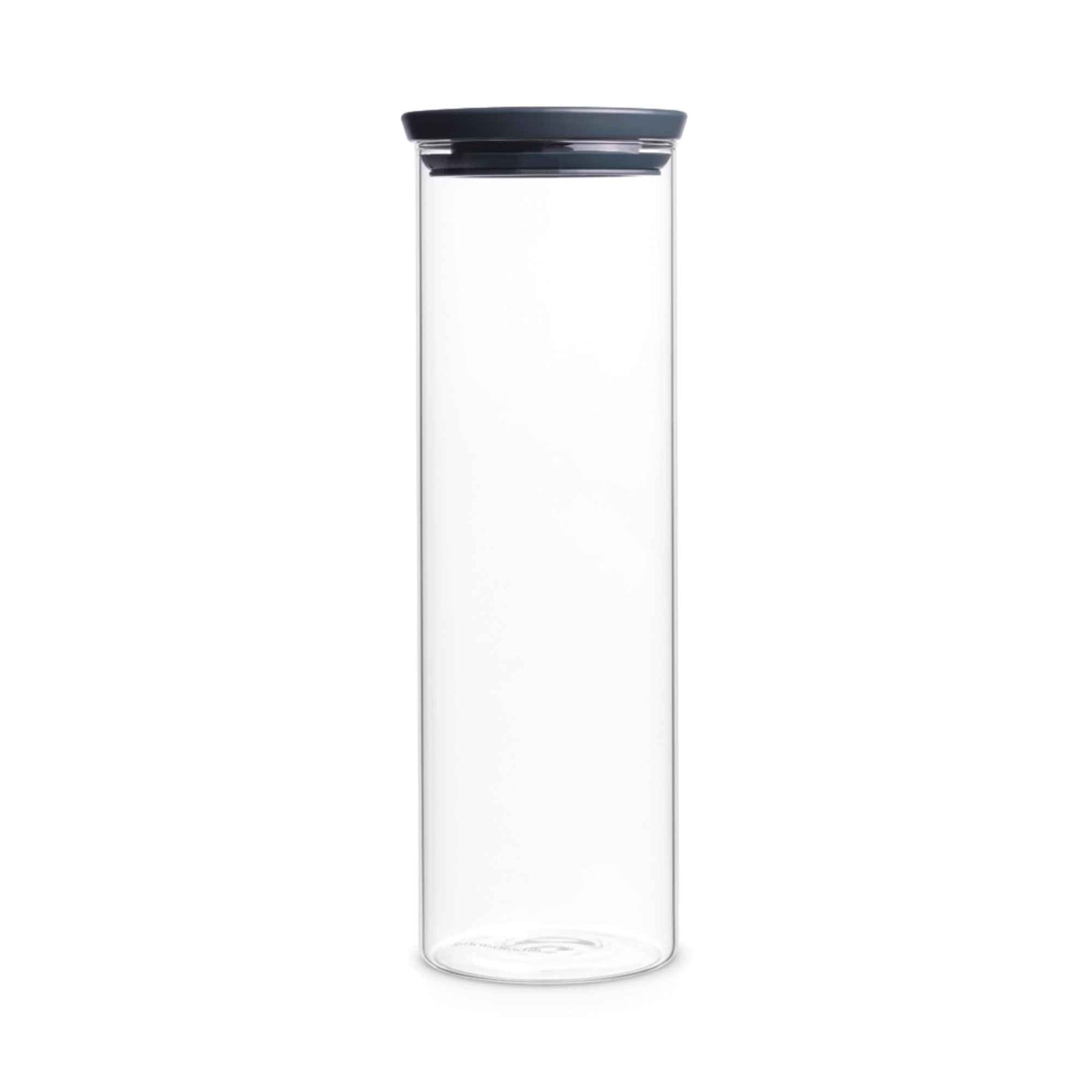 Contenedor De Vidrio Apilable 1.9 Lts Brabantia2#Gris Oscuro
