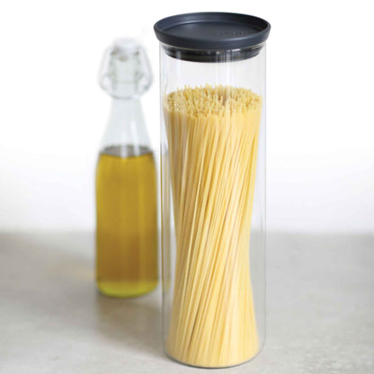 Contenedor De Vidrio Apilable 1.9 Lts Brabantia1#Gris Oscuro