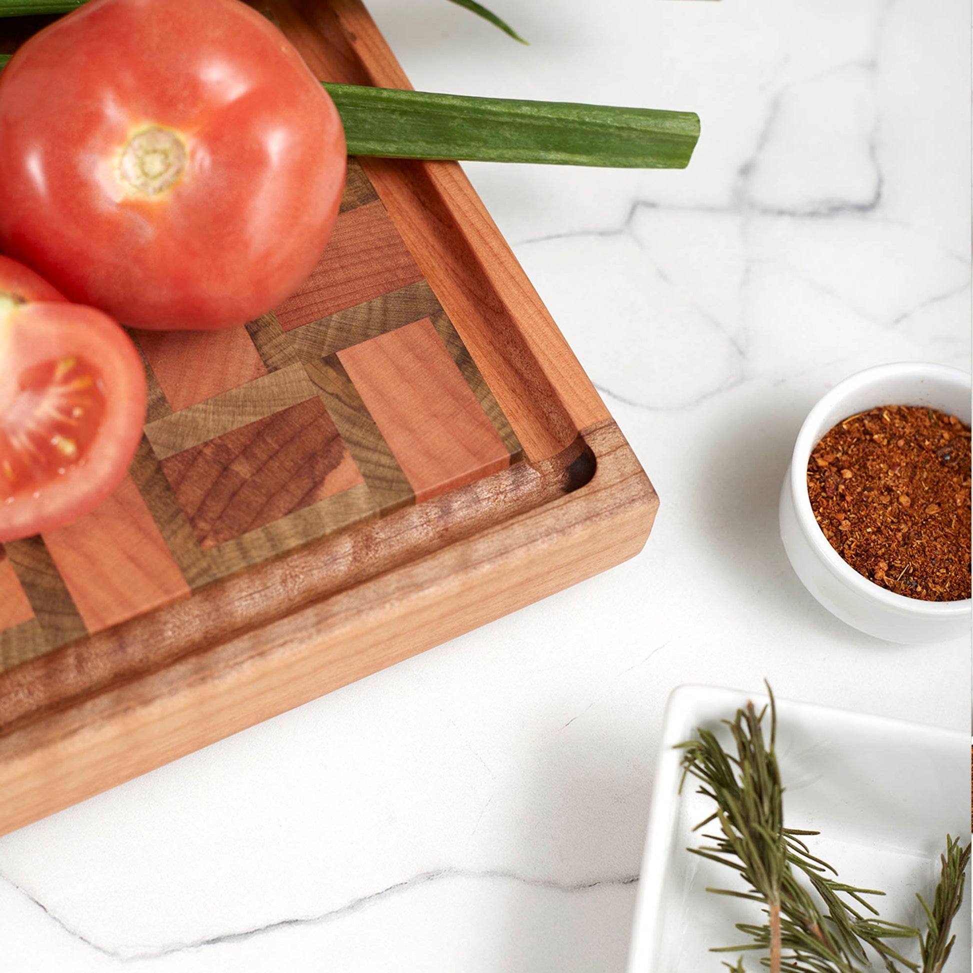 Tabla Cortar Tipo End Grain Madera Nativa Koyam3#Madera