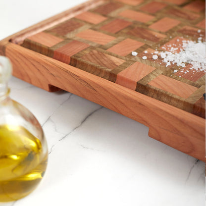 Tabla Cortar Tipo End Grain Madera Nativa Koyam4#Madera