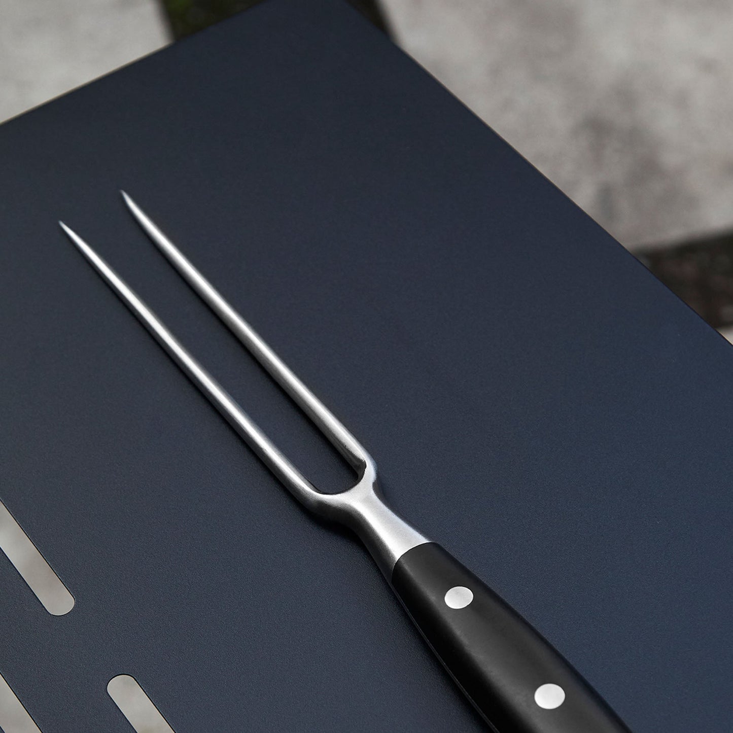 Tabla Parrillera + Cuchillo y Tenedor Bosca3#Madera