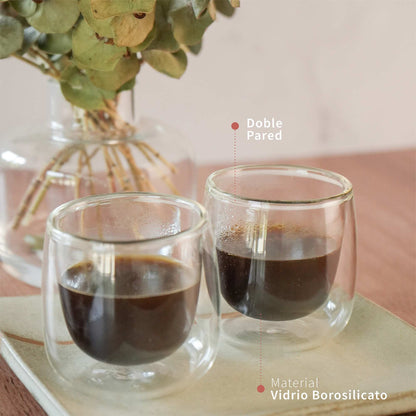 Set 2 Tazas Doble Pared Espresso 80 ml5#Sin color