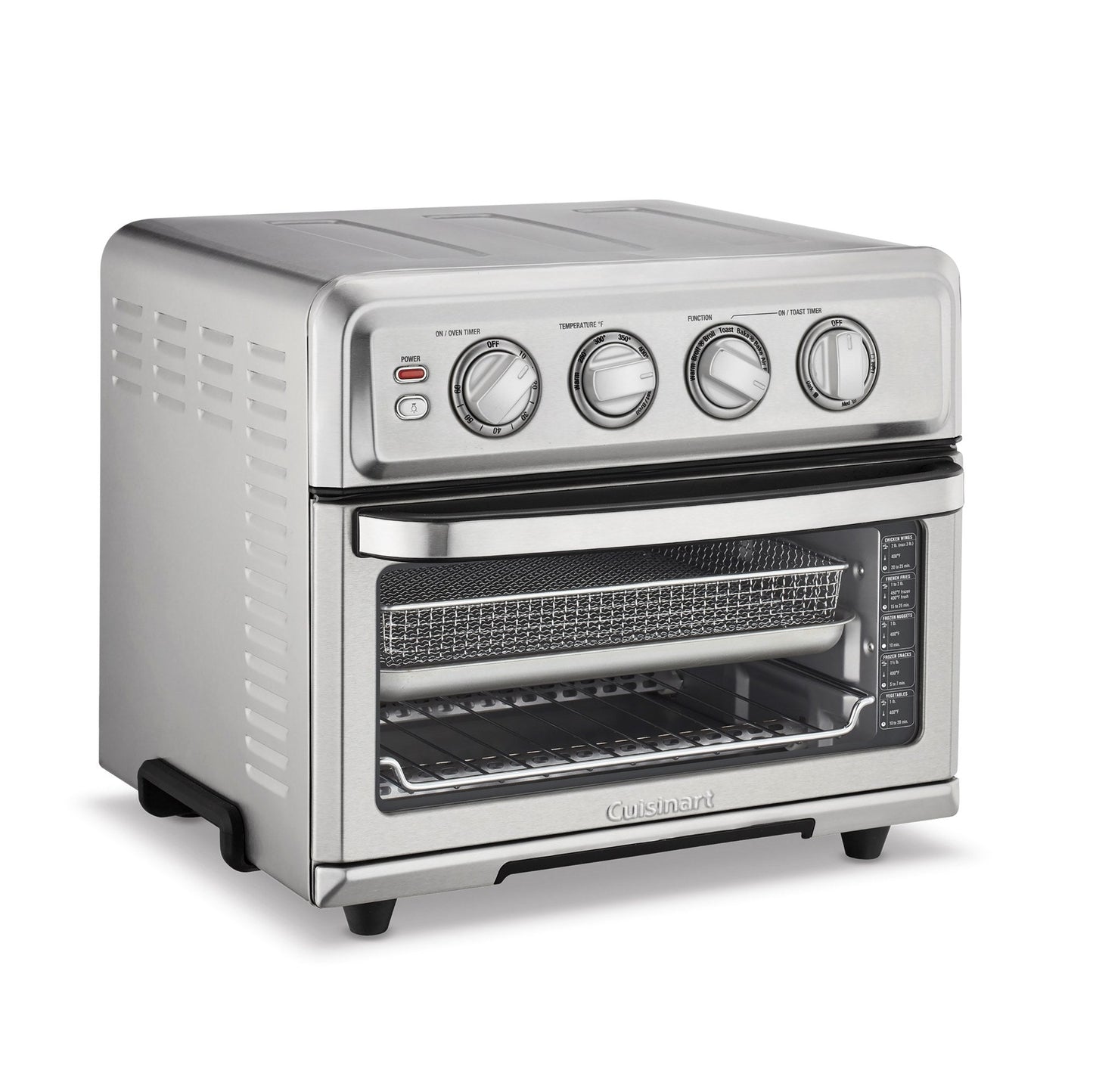 Horno, Tostador, Asador y Airfryer 8 En 1 TOA70CL Cuisinart5#Plata