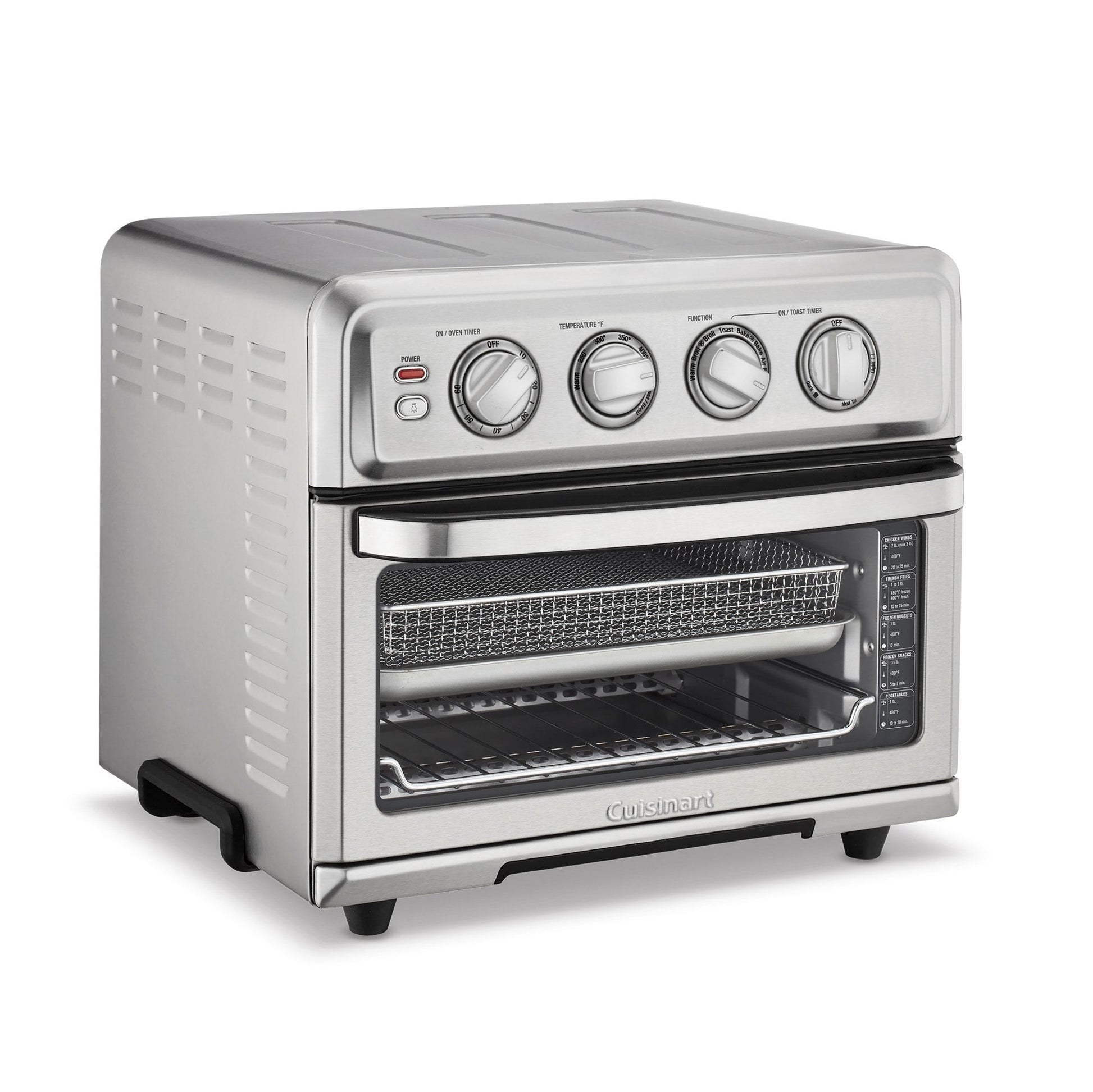 Horno, Tostador, Asador y Airfryer 8 En 1 TOA70CL Cuisinart5#Plata