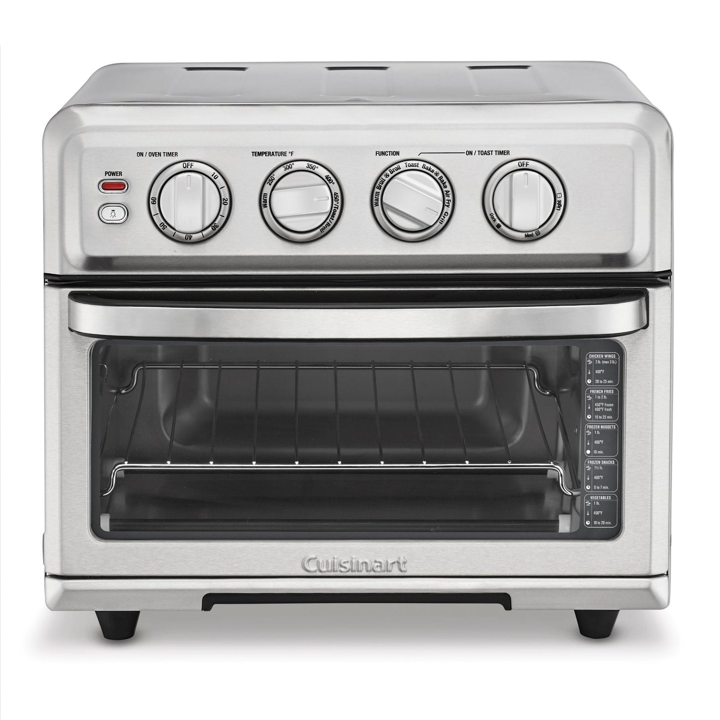 Horno, Tostador, Asador y Airfryer 8 En 1 TOA70CL Cuisinart4#Plata