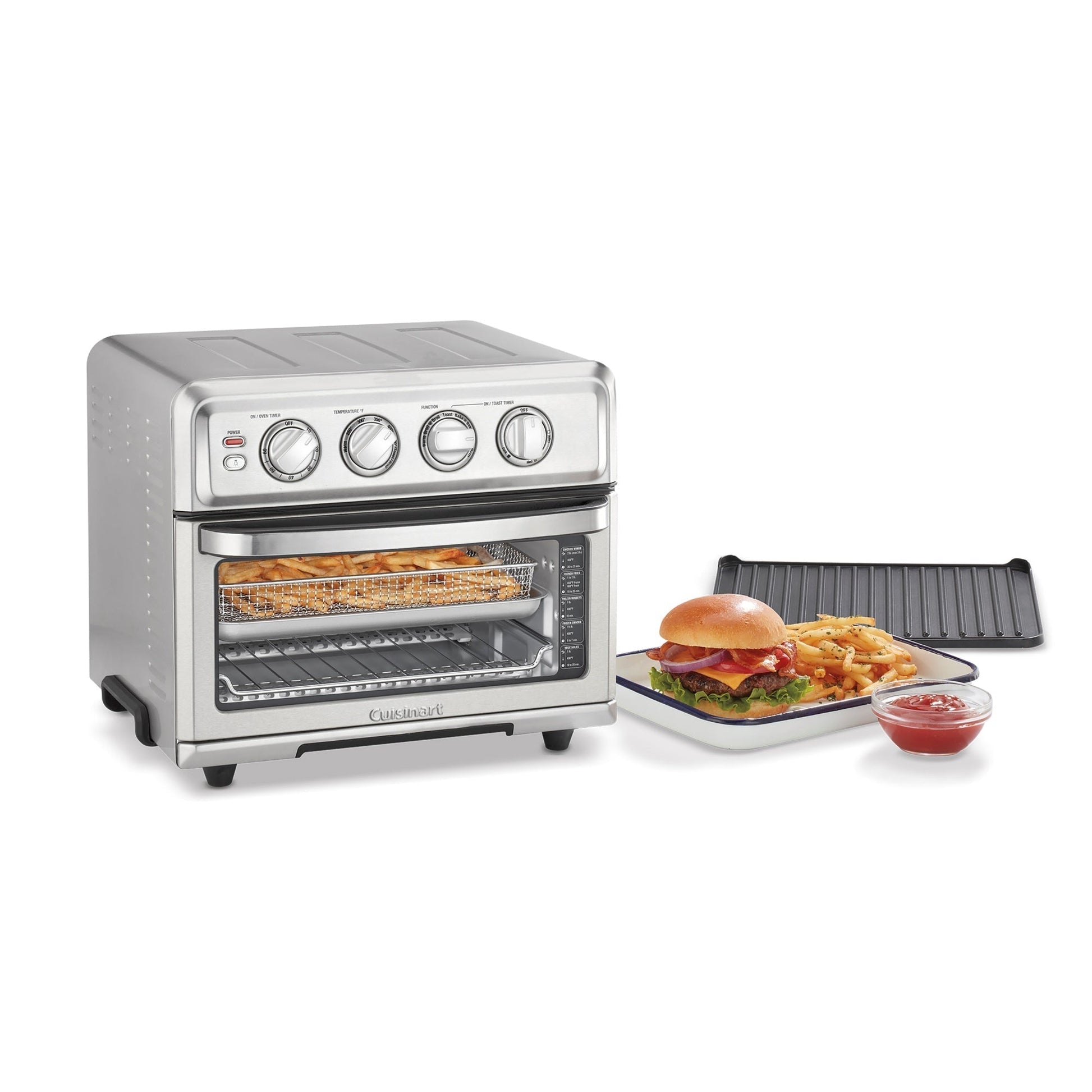 Horno, Tostador, Asador y Airfryer 8 En 1 TOA70CL Cuisinart6#Plata