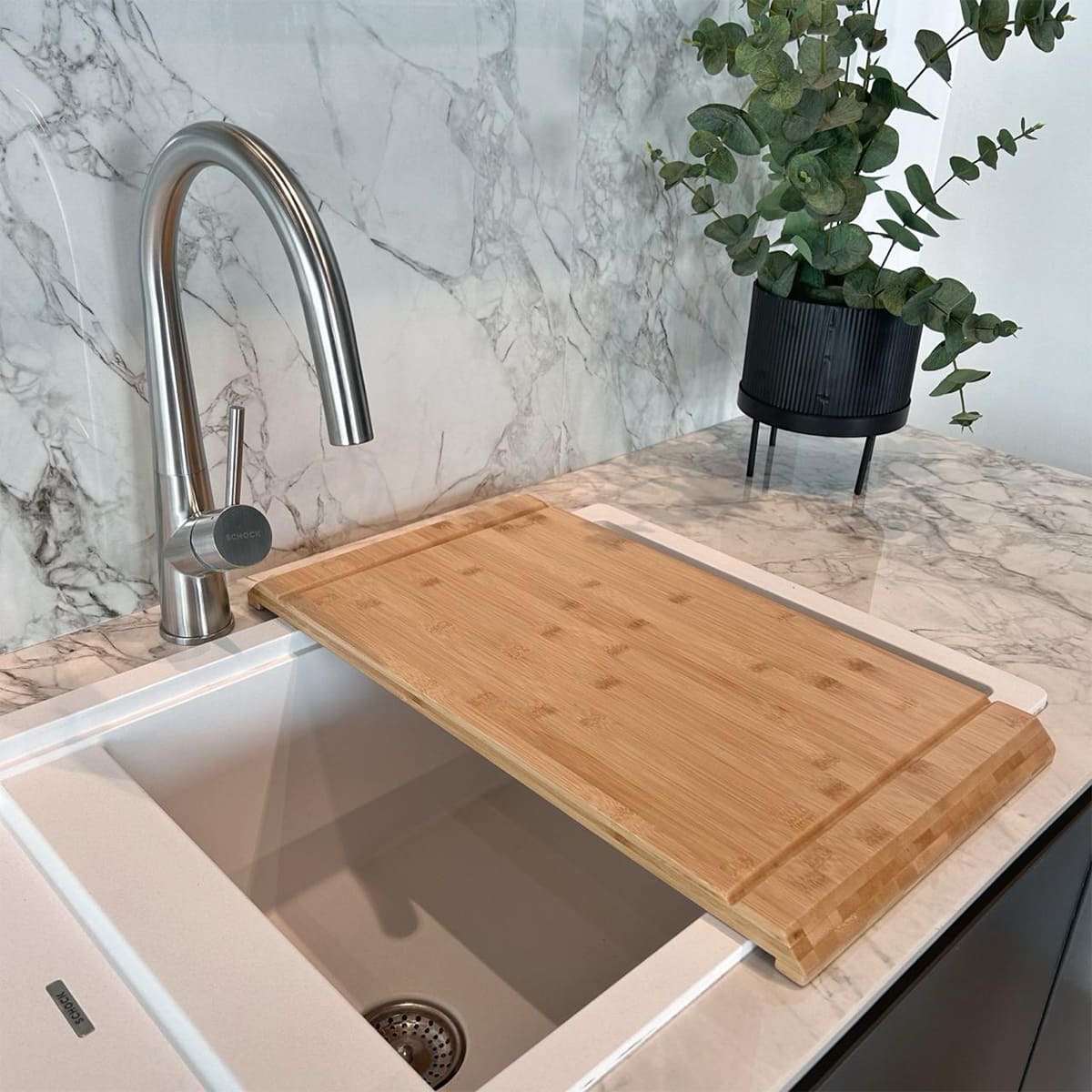 Tabla Madera Bamboo Schock1#Café