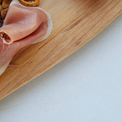 Tabla Madera Mango Aperitivo 45 Cm Milenaria Alerce7#Café