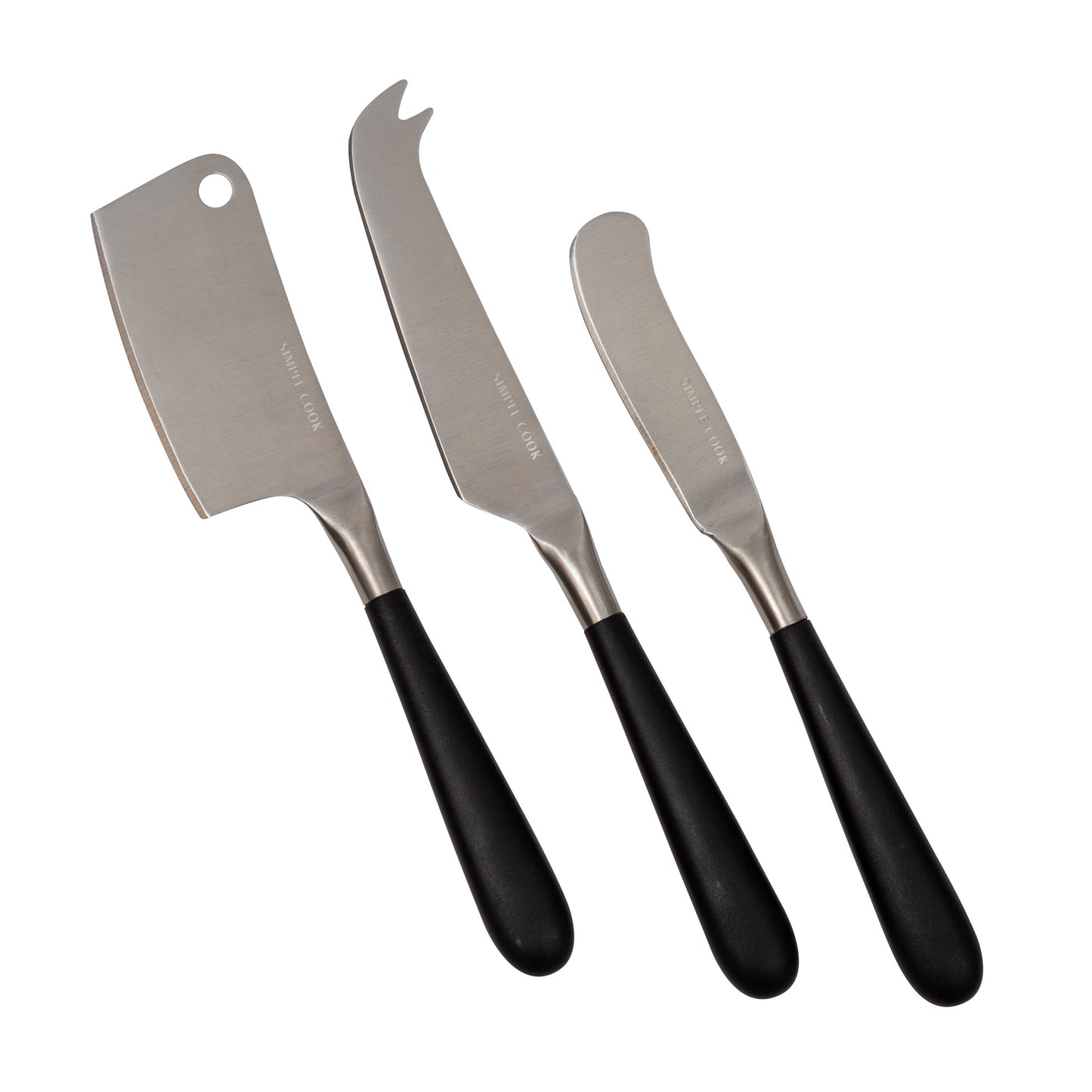 Set Tabla de Aperitivo Singular + 3 Cuchillos Simple Cook