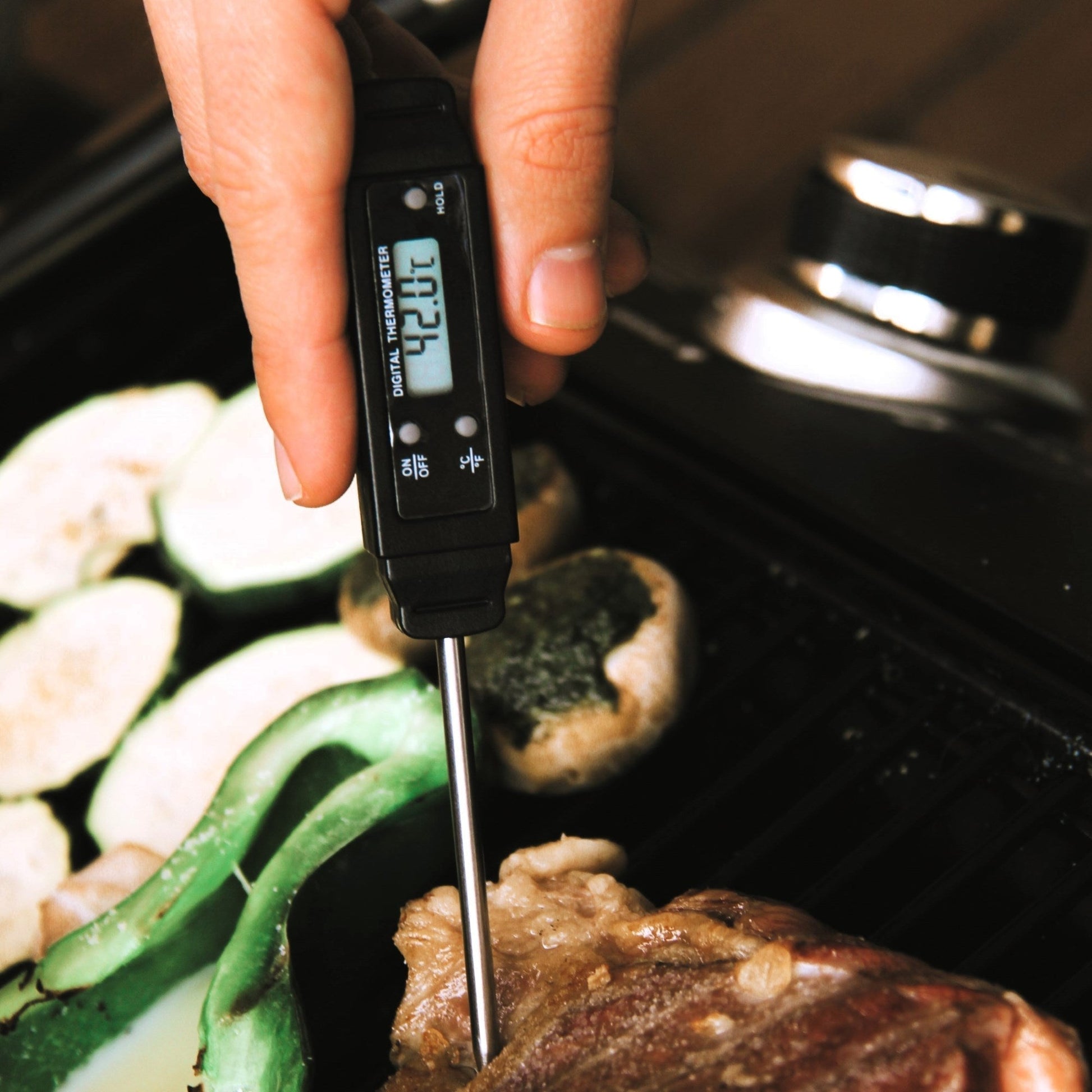 Termometro Digital De Respuesta Rápida -50 A 150°C Blackhand4#Negro