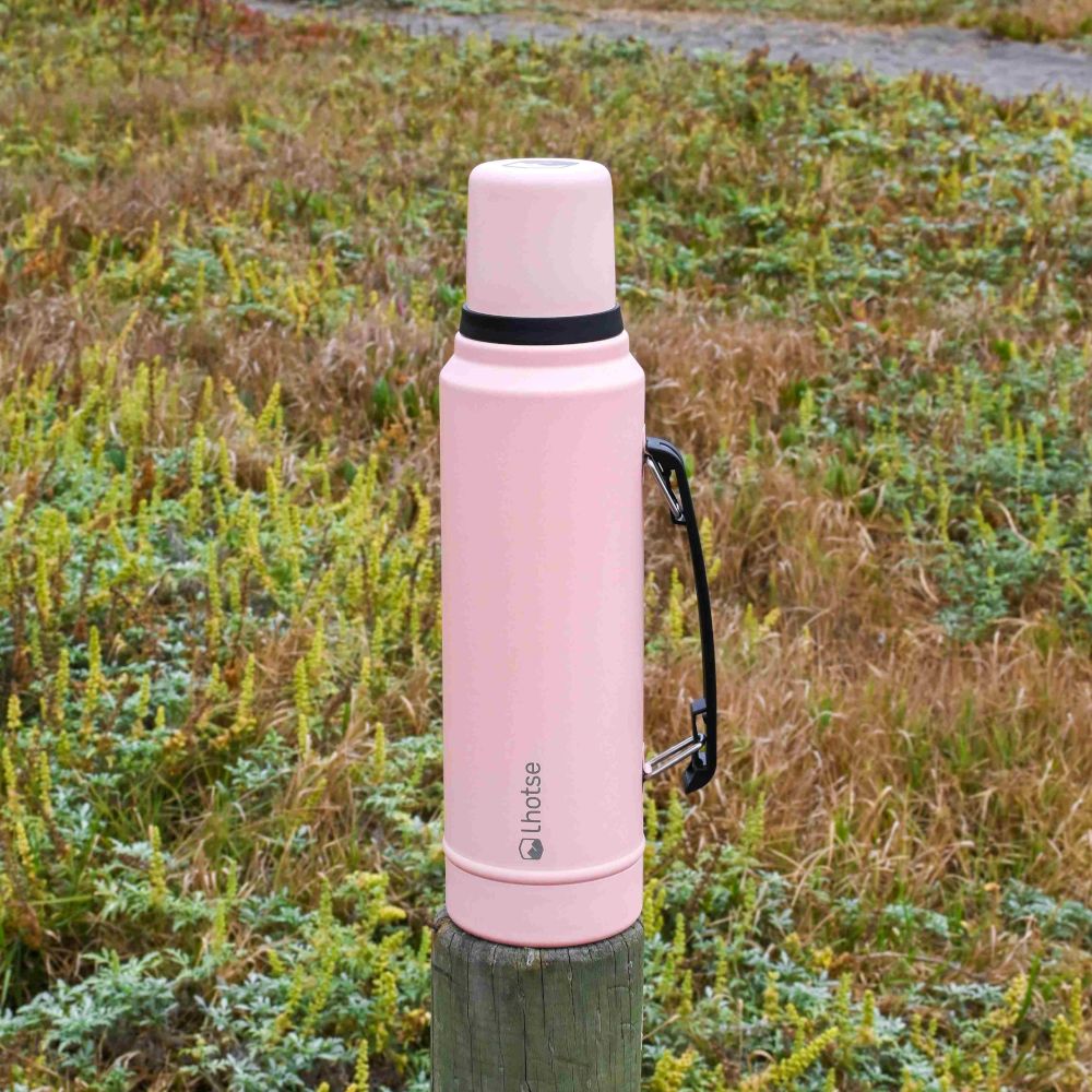 Termo Liquido Acero Inoxidable Classic 1.3 Lts Lhotse1#Rosado