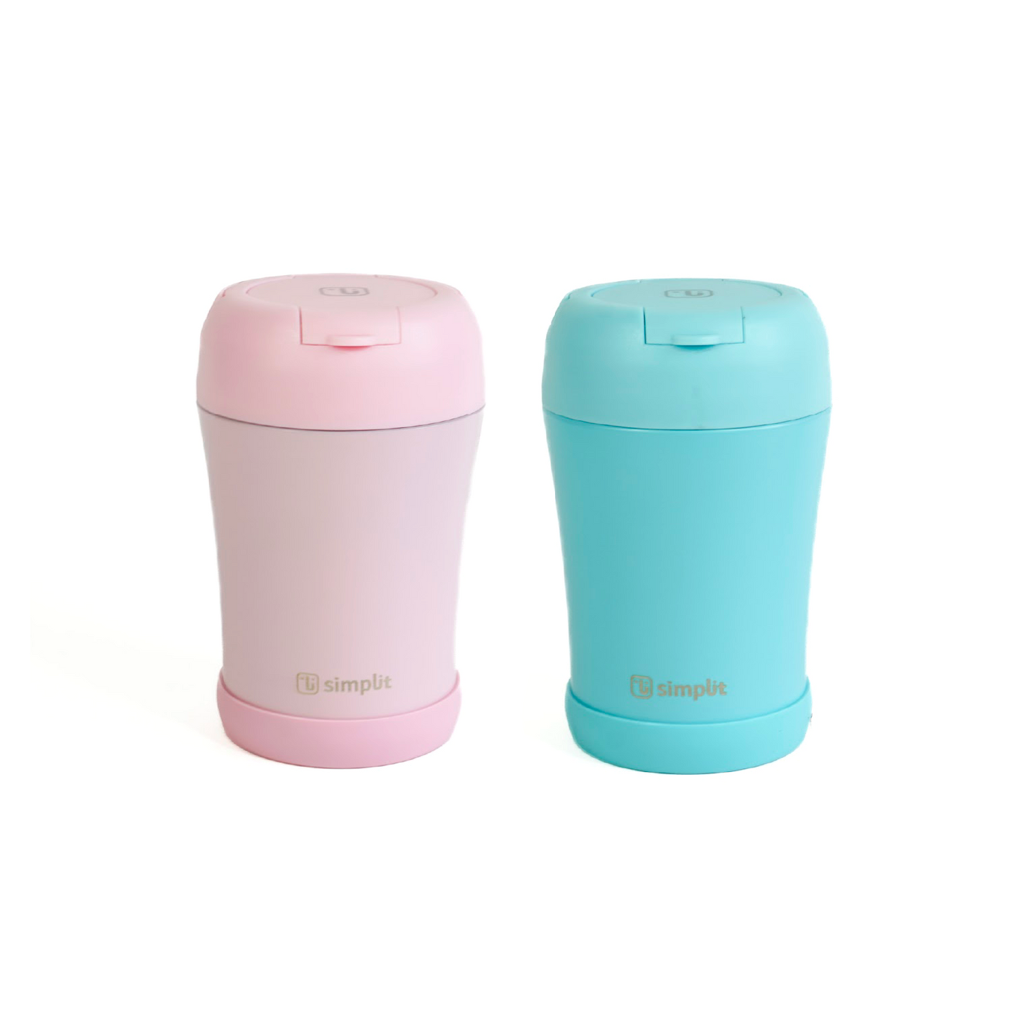 Pack 2 Termos De Comida 400 Ml Simplit1#Rosado