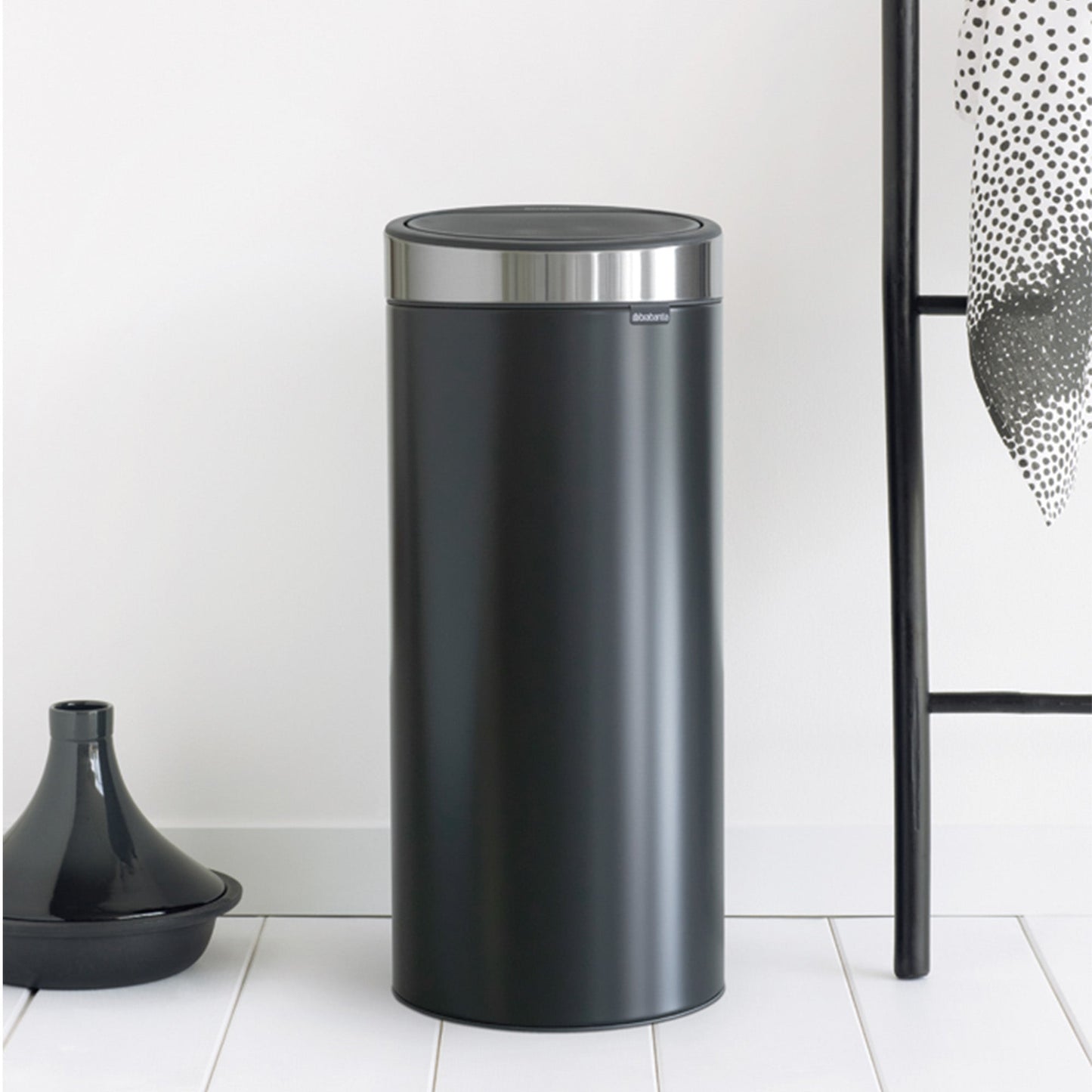 Basurero Touch New 30 Lts Brabantia1#Blanco