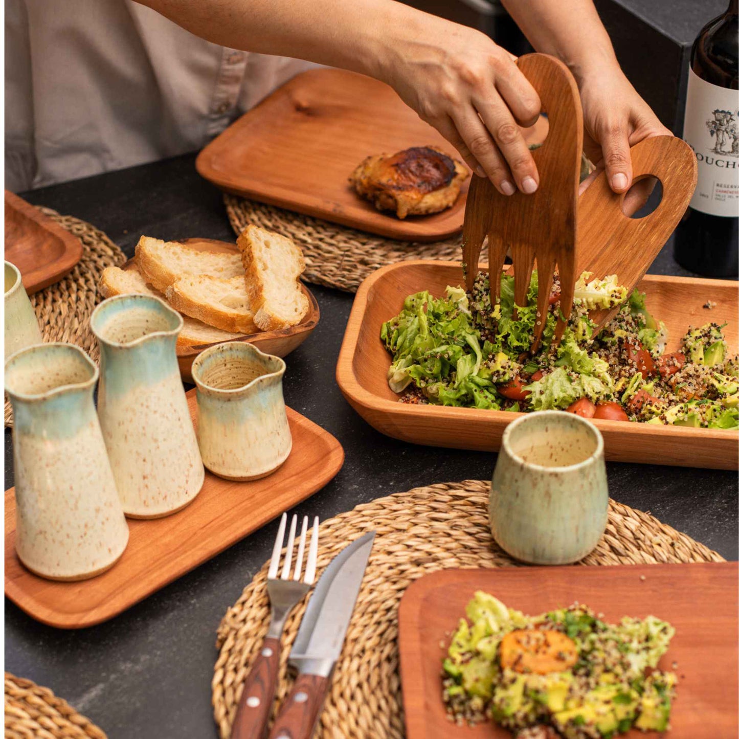 Pack 6 Vasos Sour Milenaria Alerce3#Celeste