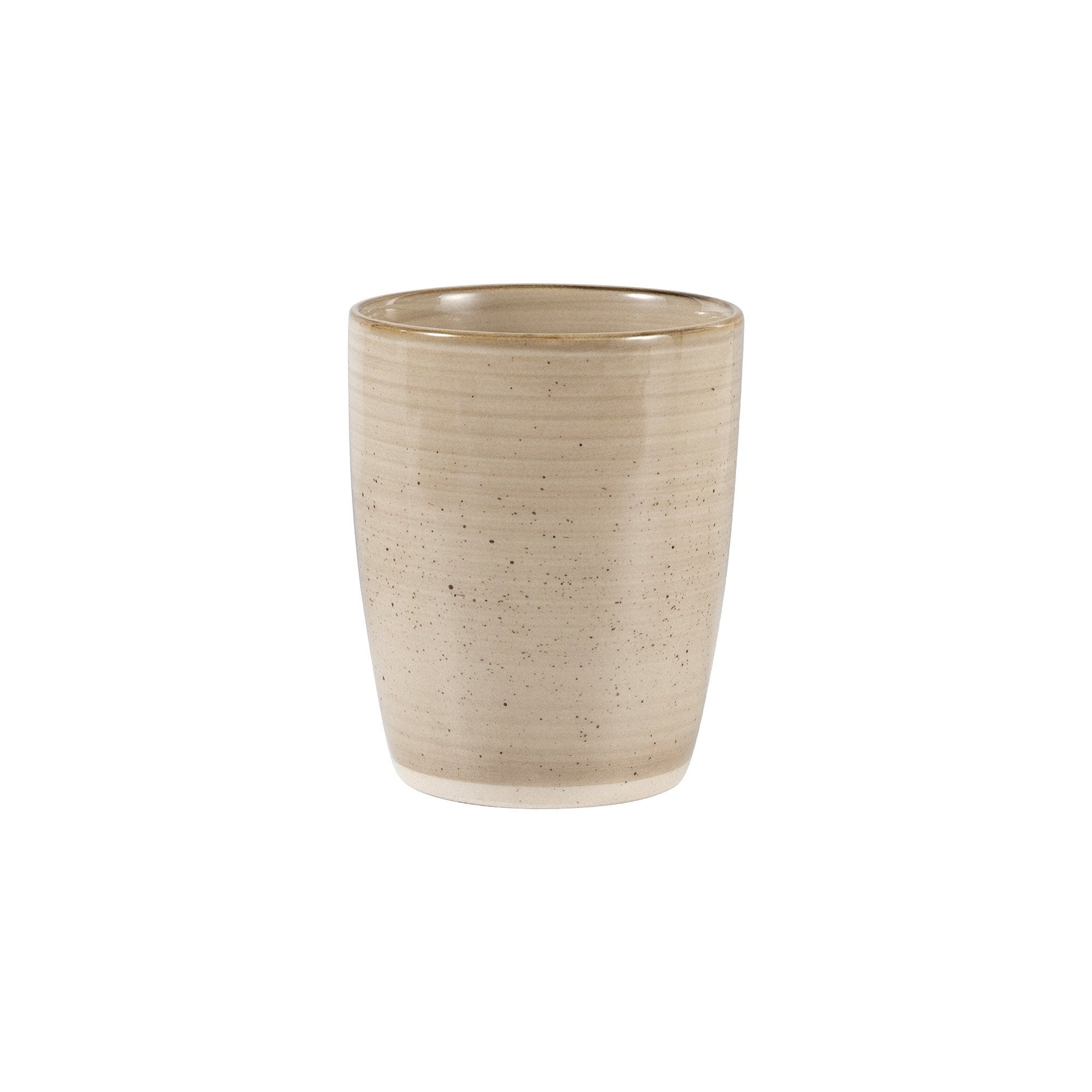 Set 4 Tazas Cerámica 330ml Siena Simplit4#Beige